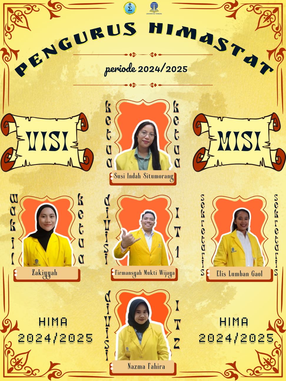 Pengurus HIMASTAT 2024/2025